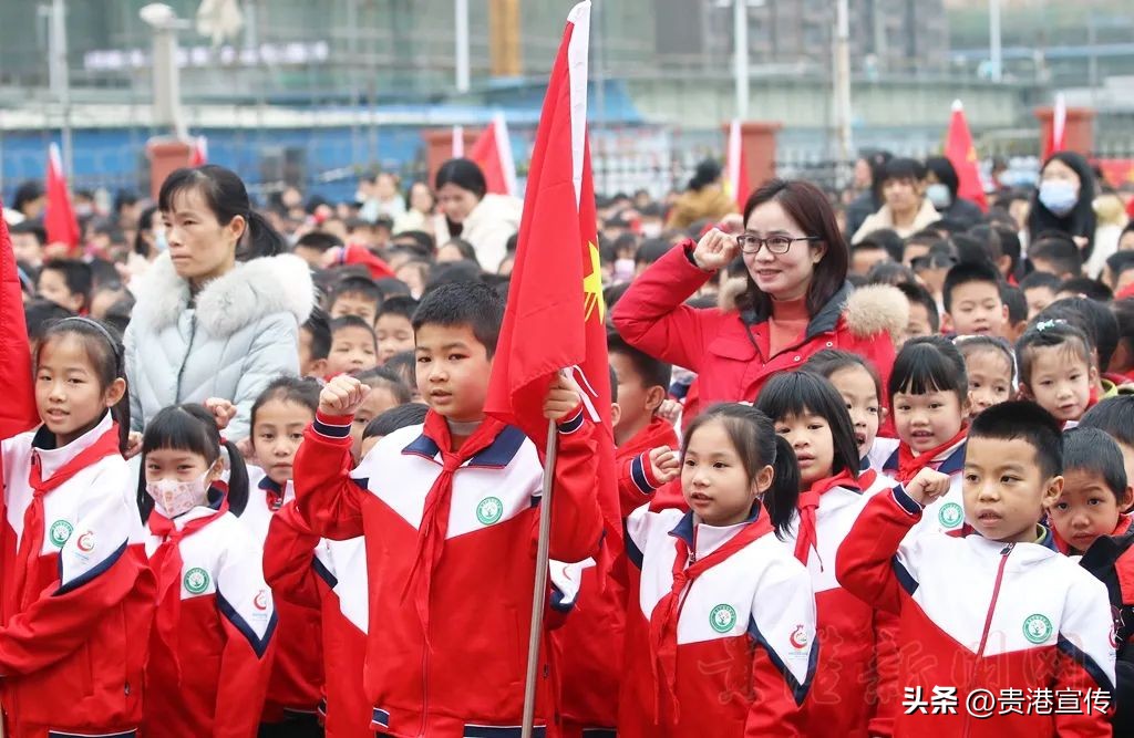 开学花式迎新,广西南宁市花式开学