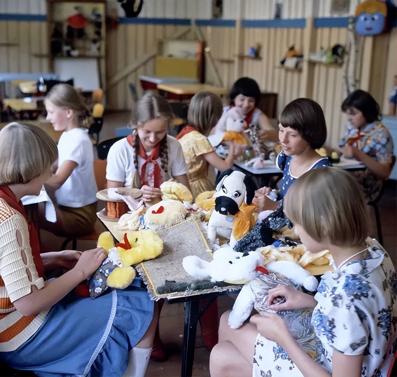 老照片里的苏联,二战苏联儿童老照片