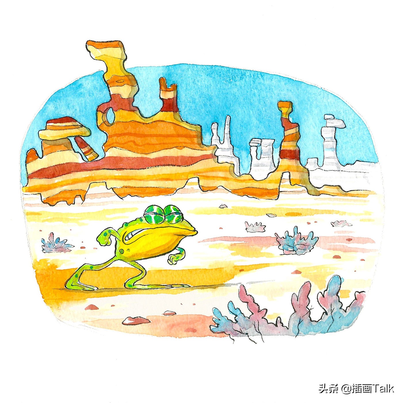 南非插画师,南非插画师作品