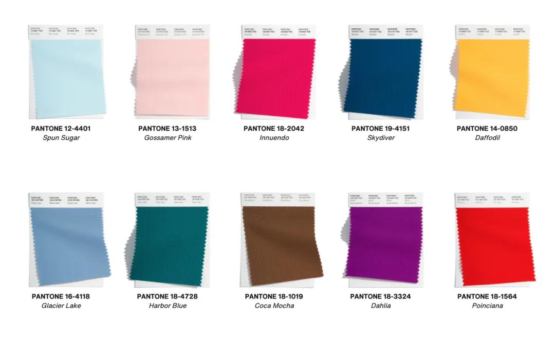 2024pantone年度流行色,pantone最新流行色紫外光