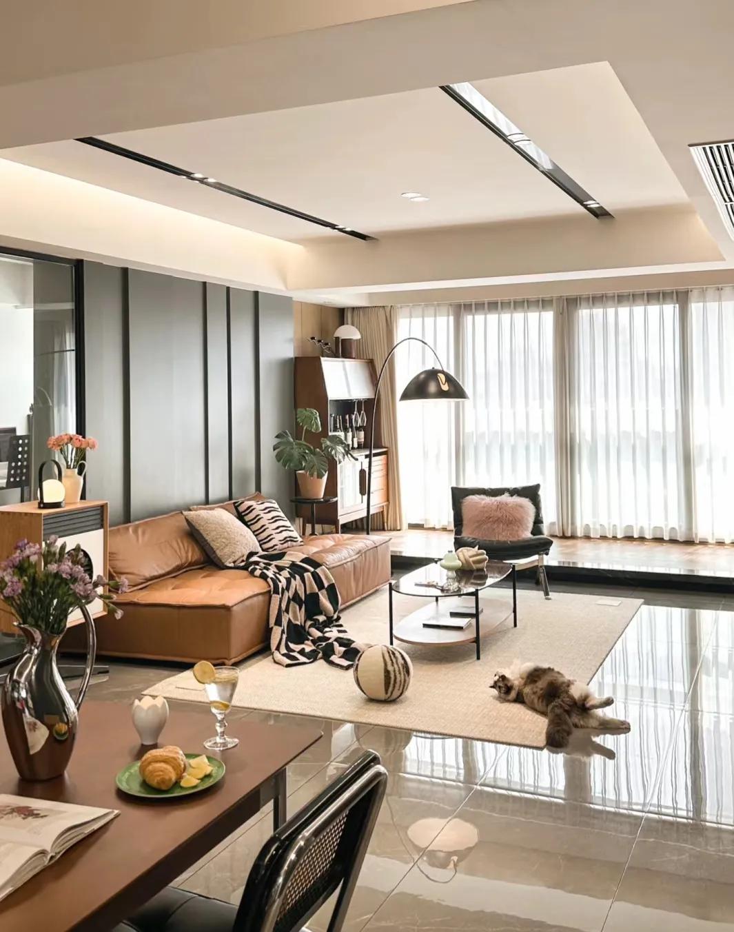 安徽女主晒出自家140㎡的家，全屋没有一丝俗气，堪称装修教科书