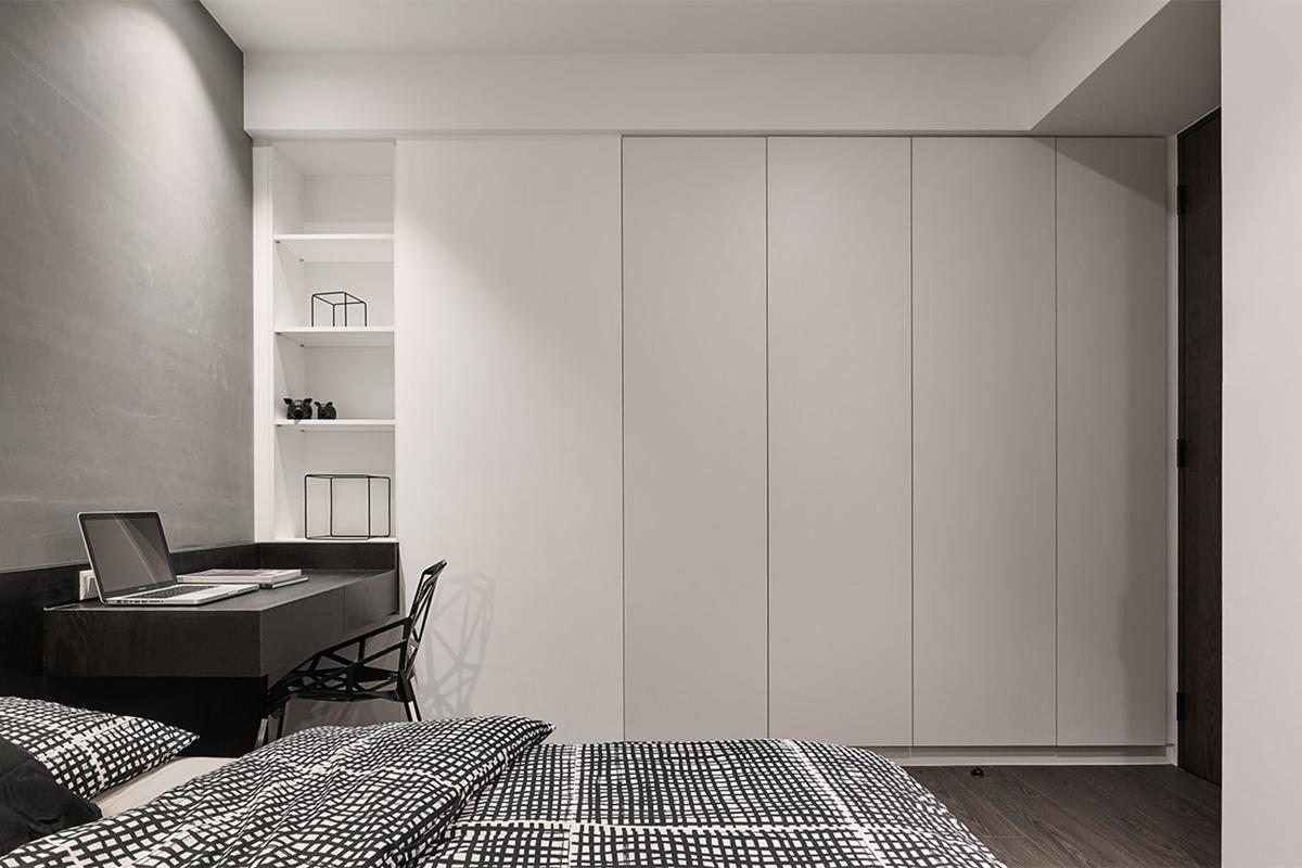 小户型中间户没地方装鞋柜,小平米衣帽间加鞋柜