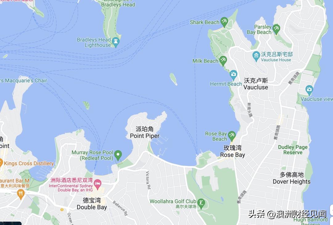 悉尼主城区房价,悉尼中心区房价