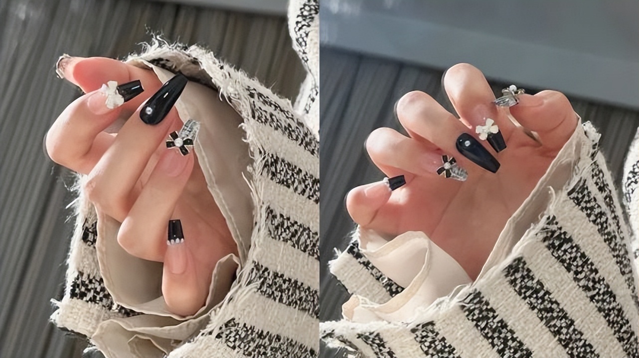 十月美甲推荐色,十月美甲款式短甲