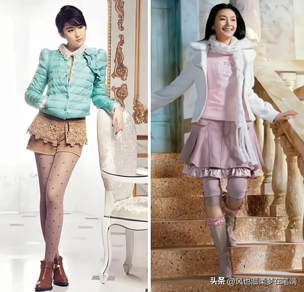 刘亦菲大s同框,刘亦菲和现在明星古装对比