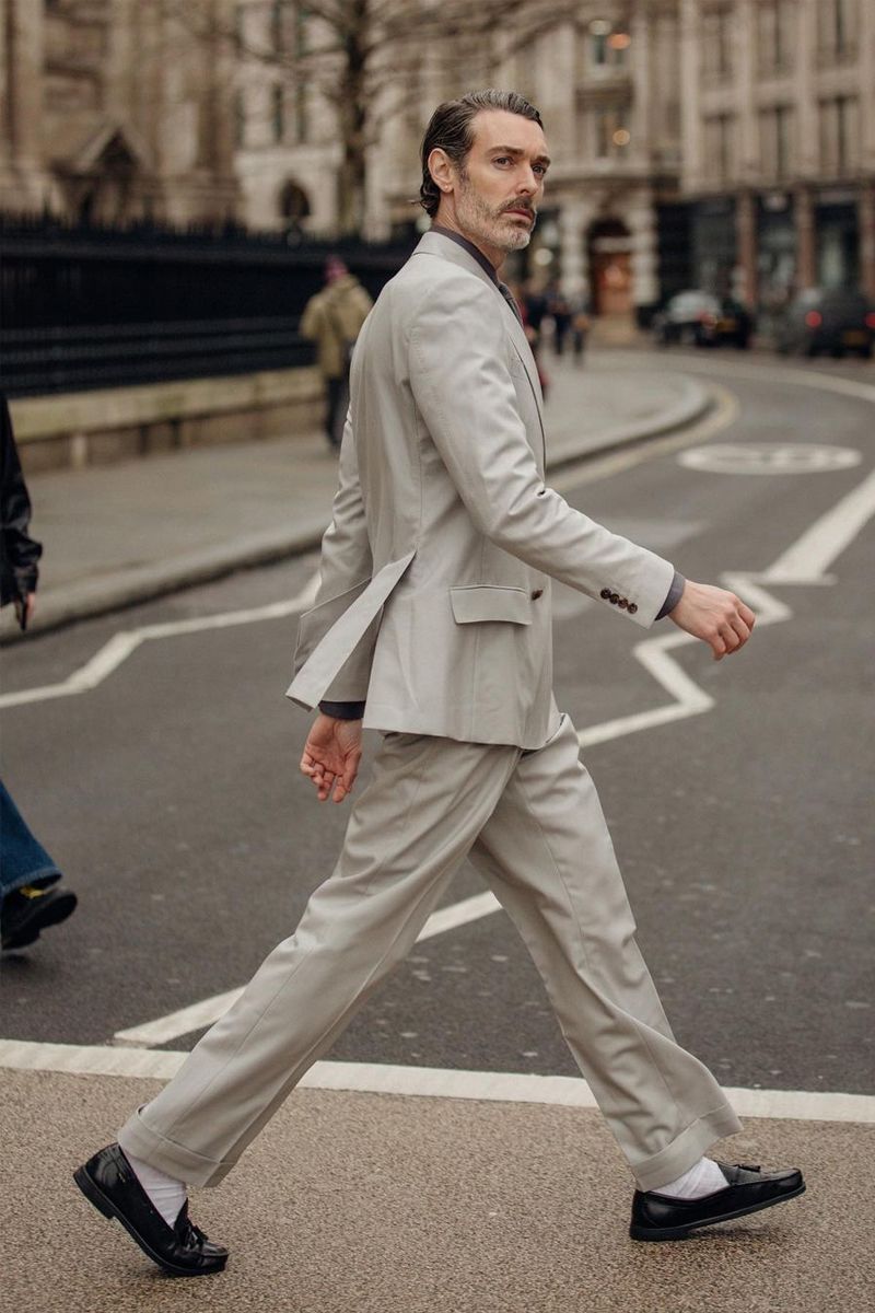 真正有品位的男人,真正有品位的人穿大衣