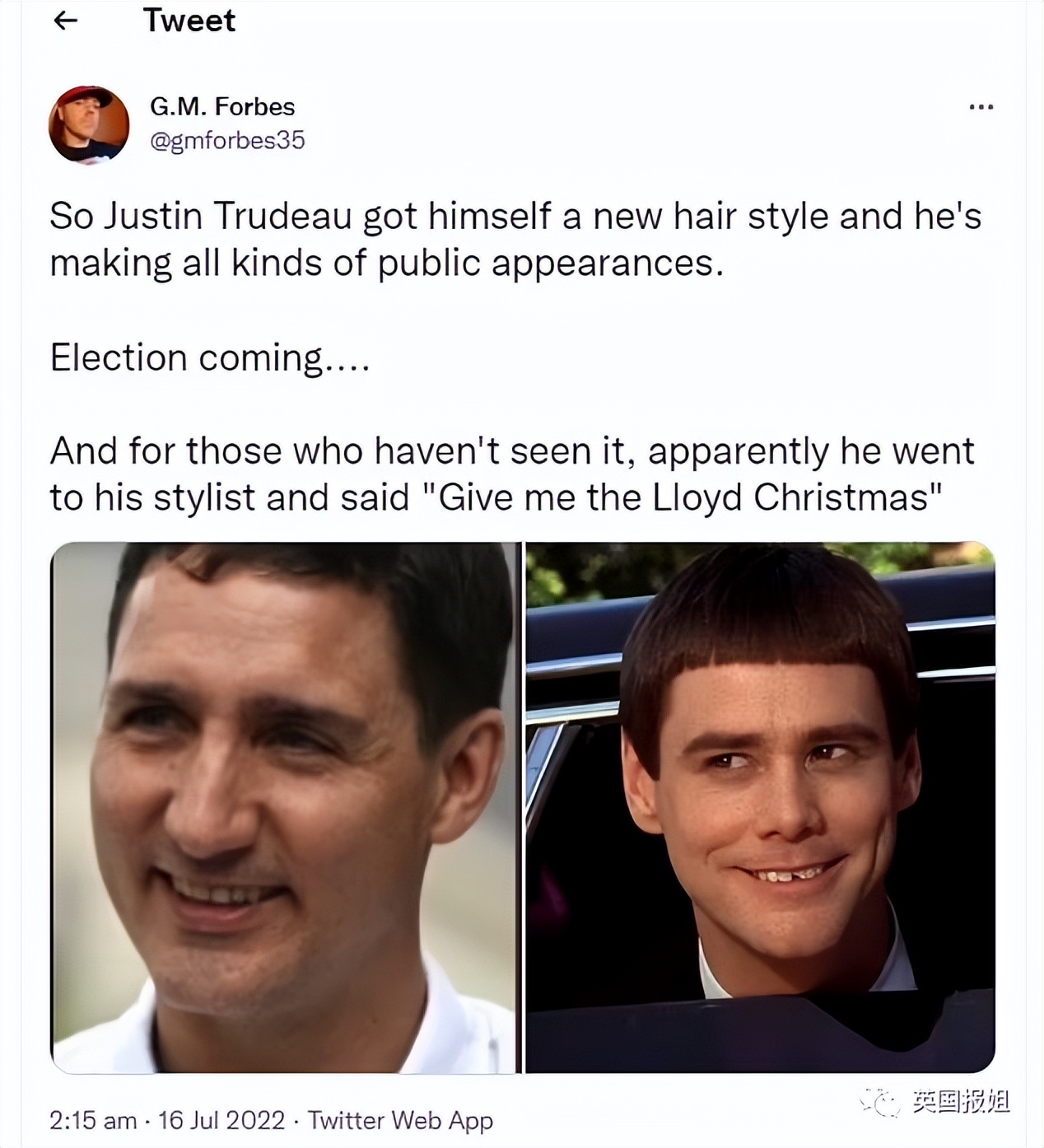 加拿大总理放弃“长发*男美**”人设,剪硬汉发型太辣眼被全网群嘲?