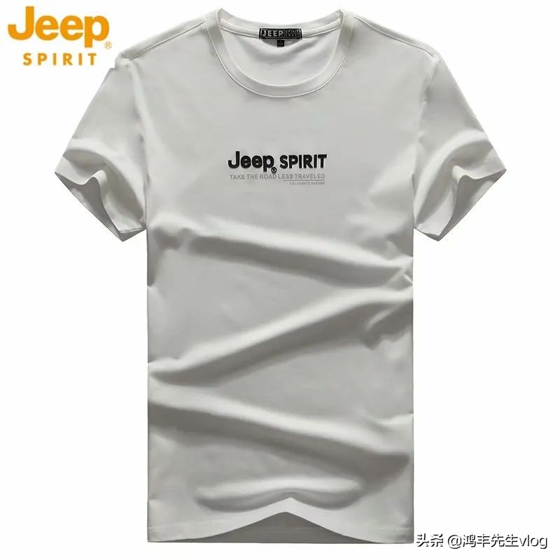 jeep短袖t恤专卖店男装翻领,jeep短袖t恤男纯棉官方正品