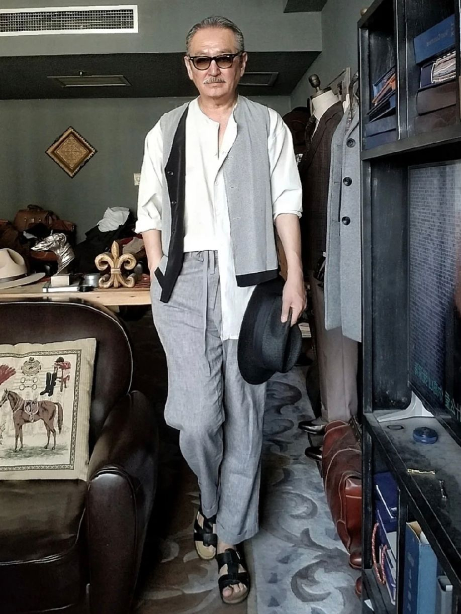 为什么“日本男人”年轻时一般，老了反而有型？1不穿花，2是体态