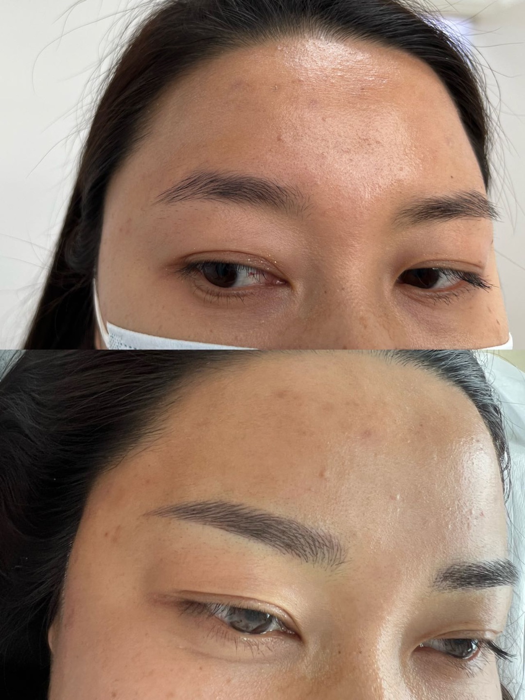 半永久纹眉三年后变蓝后会消失吗,40岁女人纹眉纹什么样眉好看