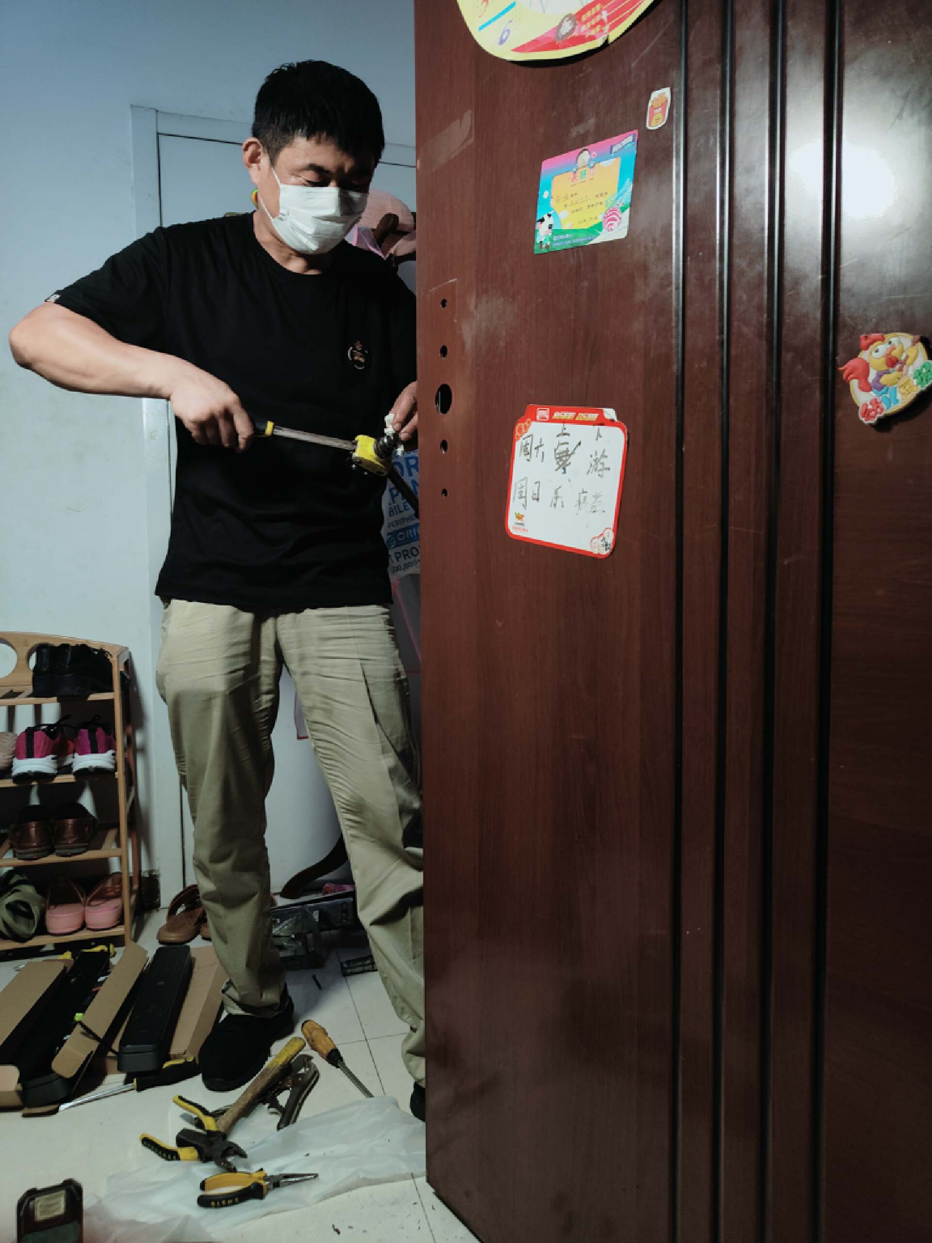 安全便捷智能门锁,安全可视门锁