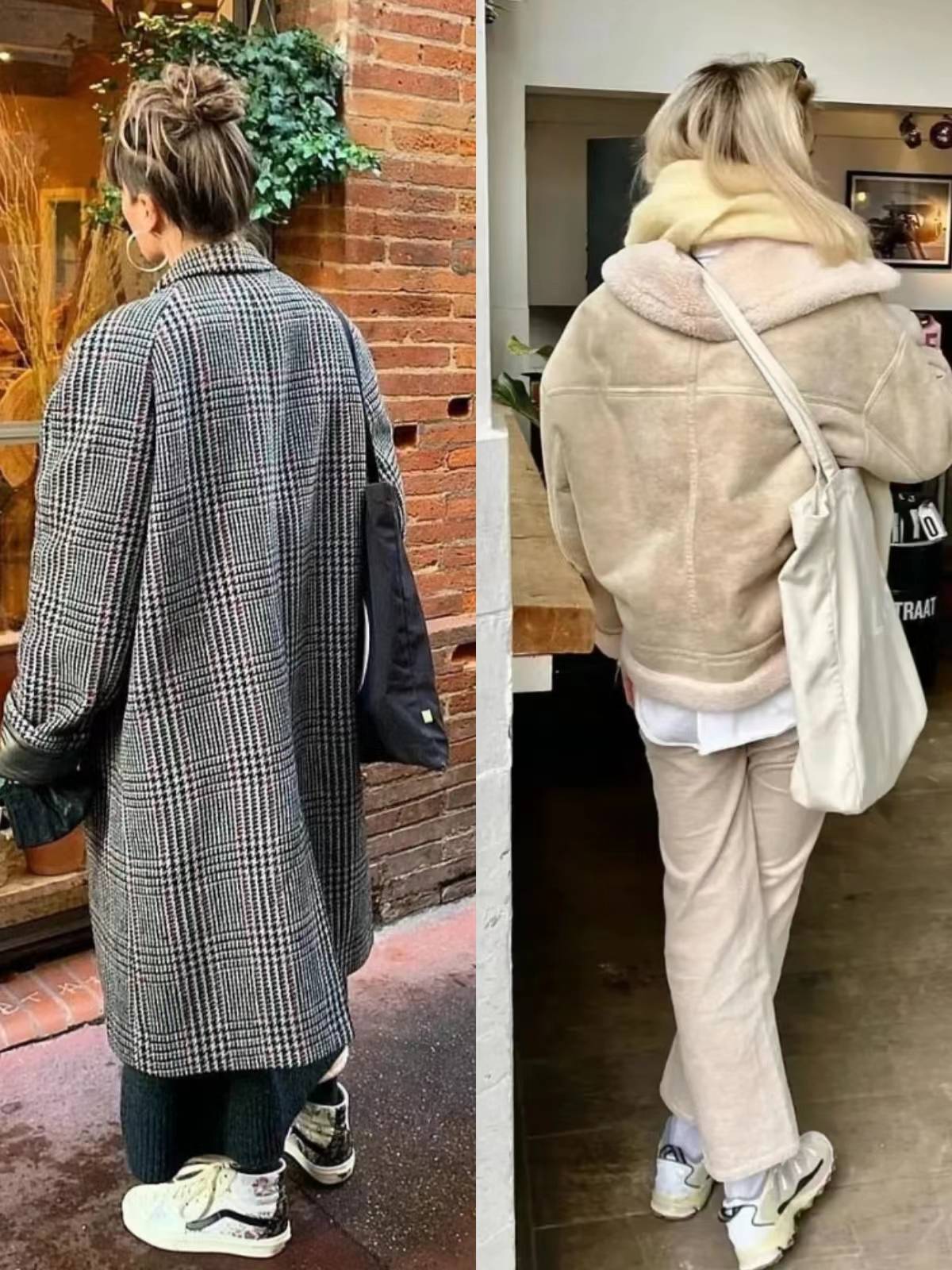 帆布包冬天搭什么外套,可爱的帆布包怎么搭配衣服