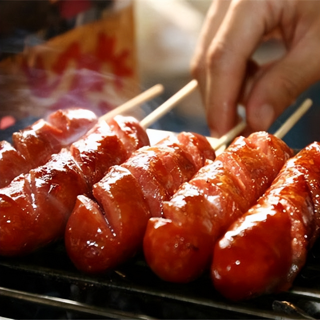 2元一根的淀粉肠,2.5元一根的淀粉肠是多大