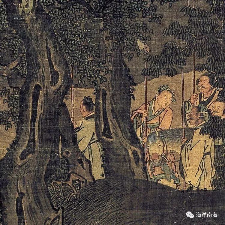 中国古代名画垂钓,古代名画垂钓