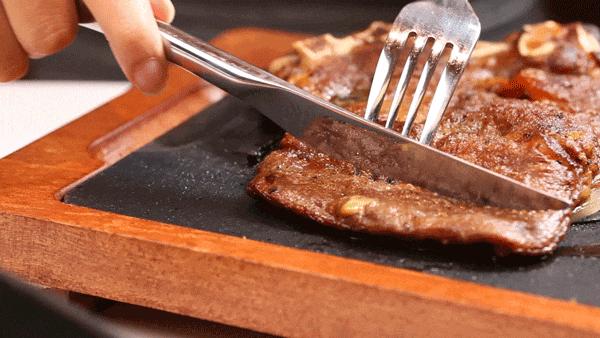 原切火焰牛扒,火焰海盐烧牛扒优惠团购