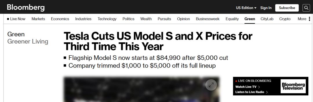 在国内降价“无效”的特斯拉，凭啥在美国打垮了2家新势力？