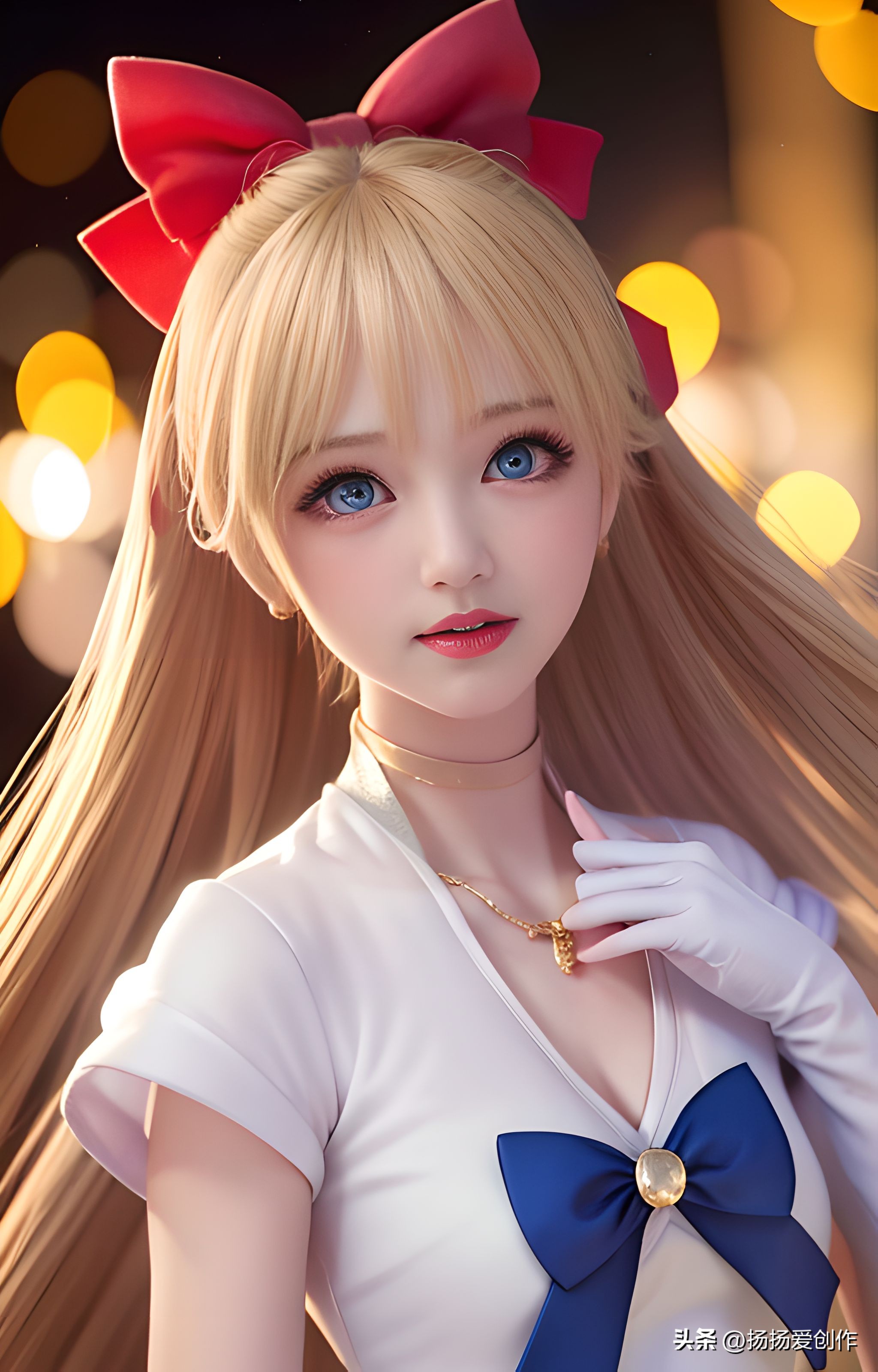 AI绘画-美少女战士爱野美奈子