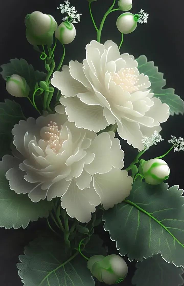 花朵盛开绚丽多彩让人赏心悦目,多姿多彩的花令人心情愉悦