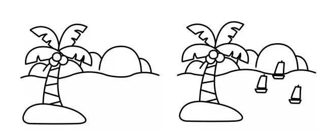 简单实用又好看的简笔画,60款唯美的风景简笔画