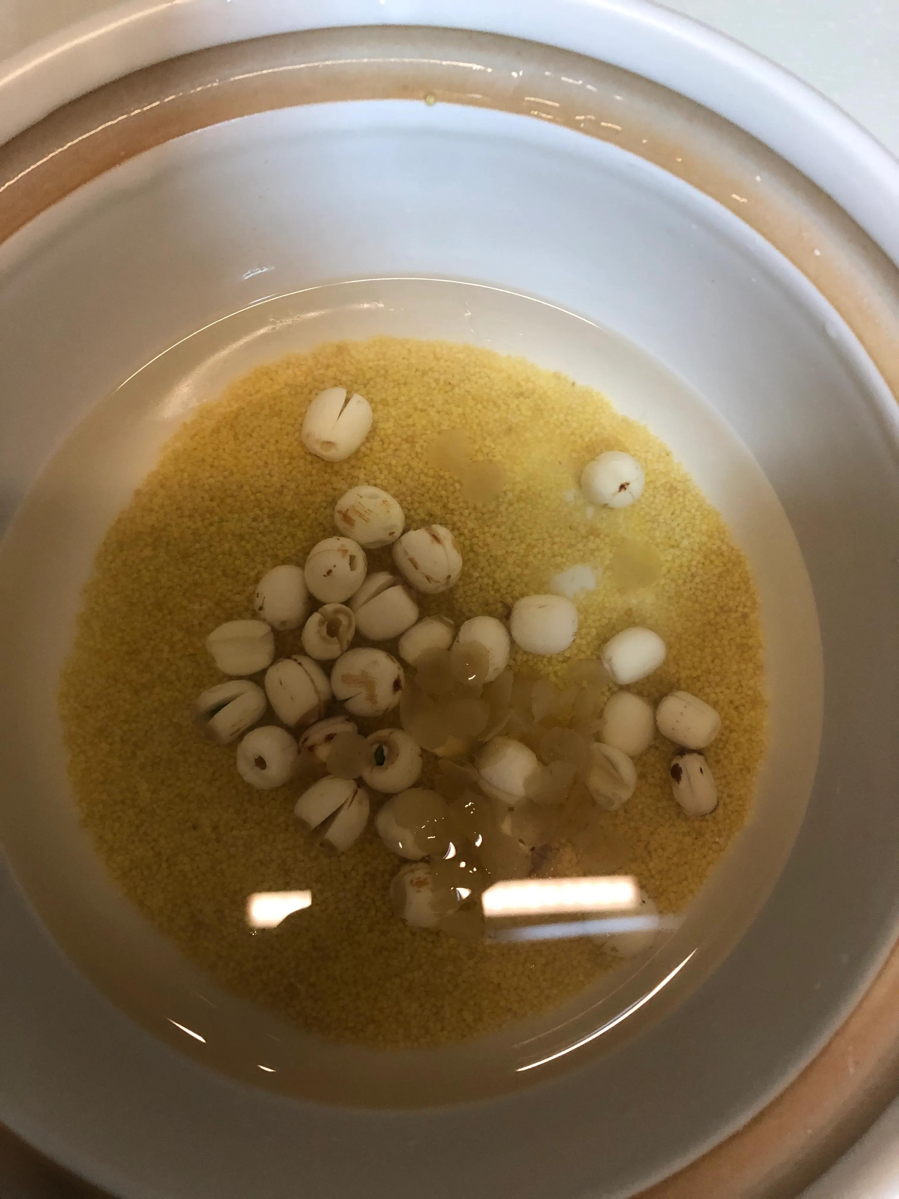 绿糯米小米粥的做法大全,老北京小米菜粥做法