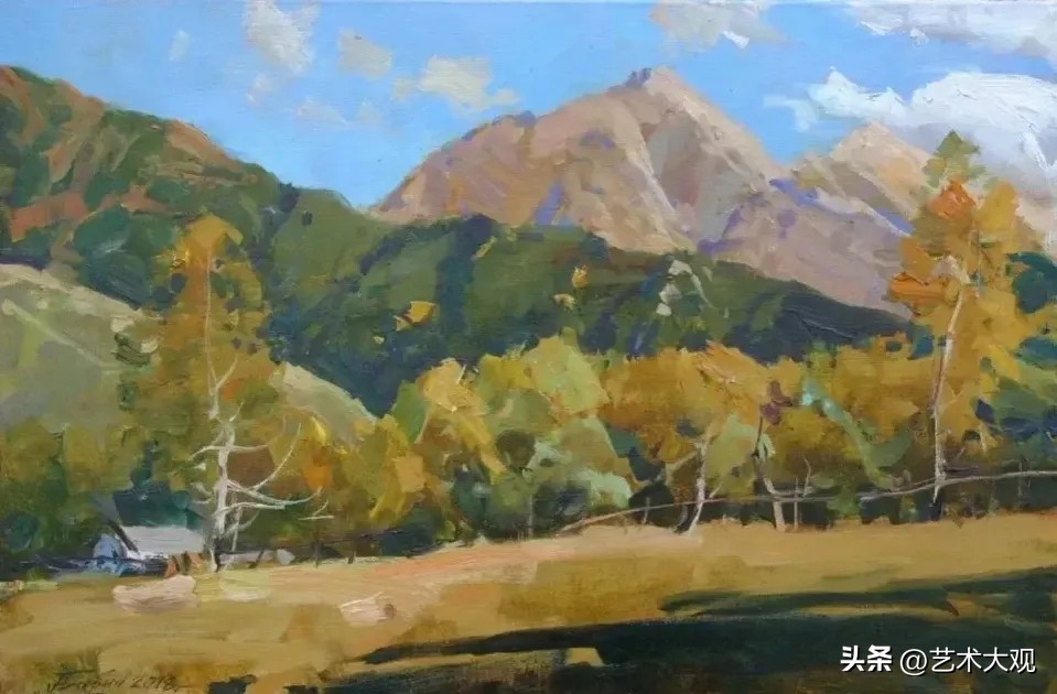 俄罗斯亚历山大巴比奇油画视频,亚历山大巴比奇写生视频全集