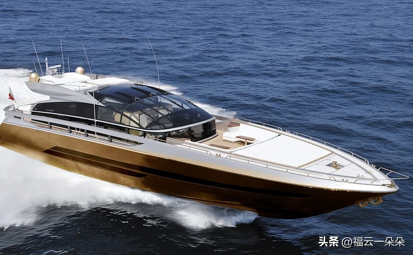 最贵豪华黄金游艇,世界上最火的金游艇