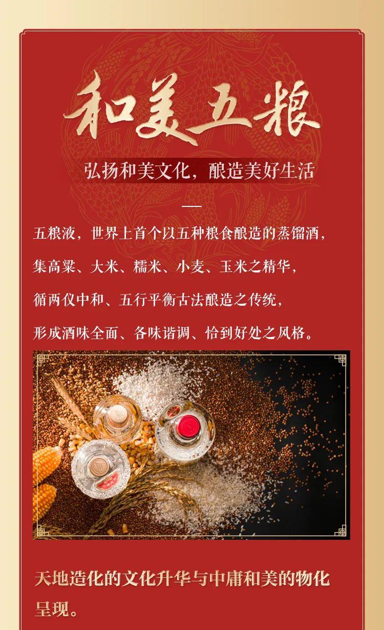 大国浓香和美五粮2023款52度,五粮中国酒王