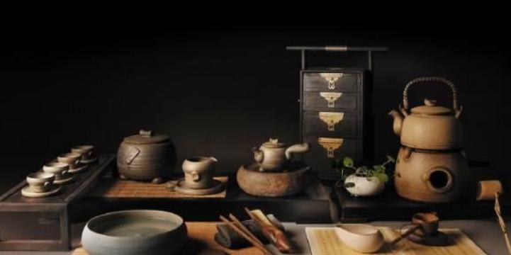 日本古代茶器真品图,日本茶器茶具