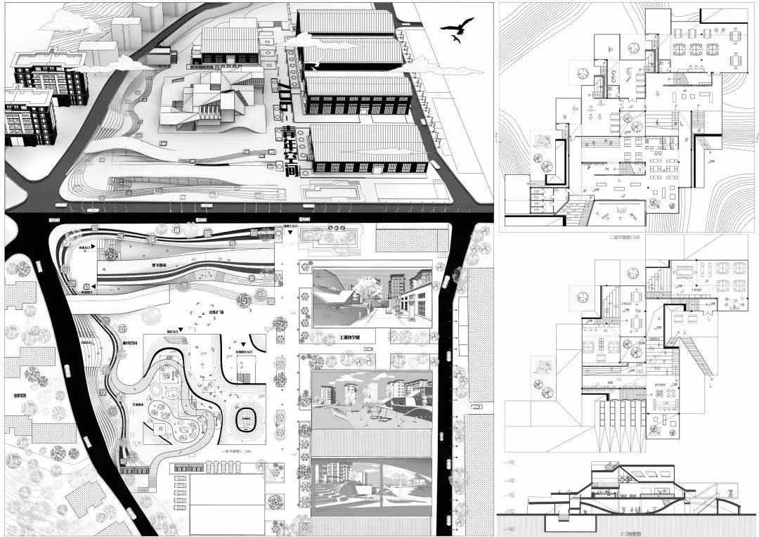 2022湖南大学建筑与规划学院三年级课程作业展