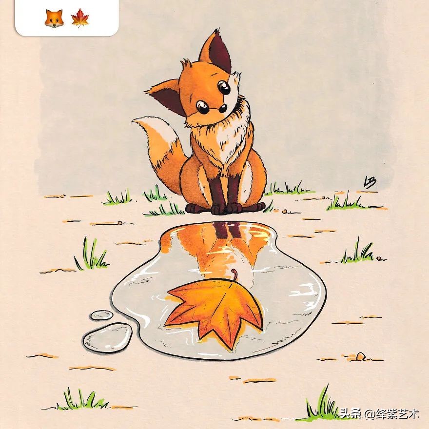 这组“符号”插画火了，你尽管出题，画不出来算我输