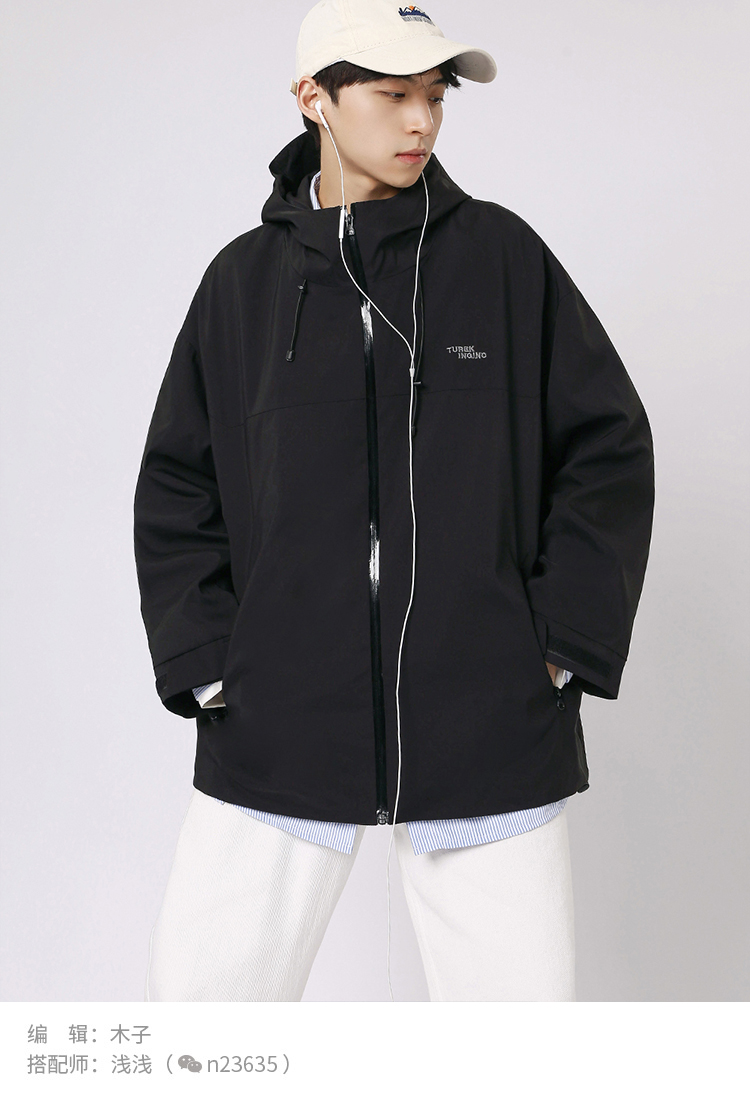 夹克胖男生冬季衣服搭配大全,男夹克外套穿搭挑衣技巧