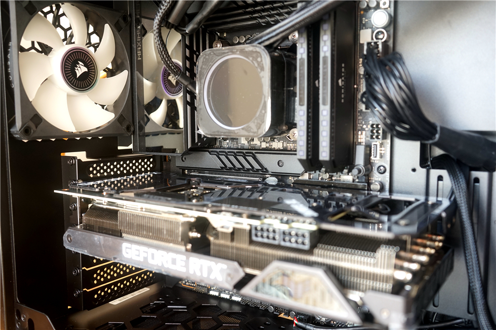 体验海盗船LCD冷头——Z690Hero+TUFGaming3070Ti+迎广515装机记