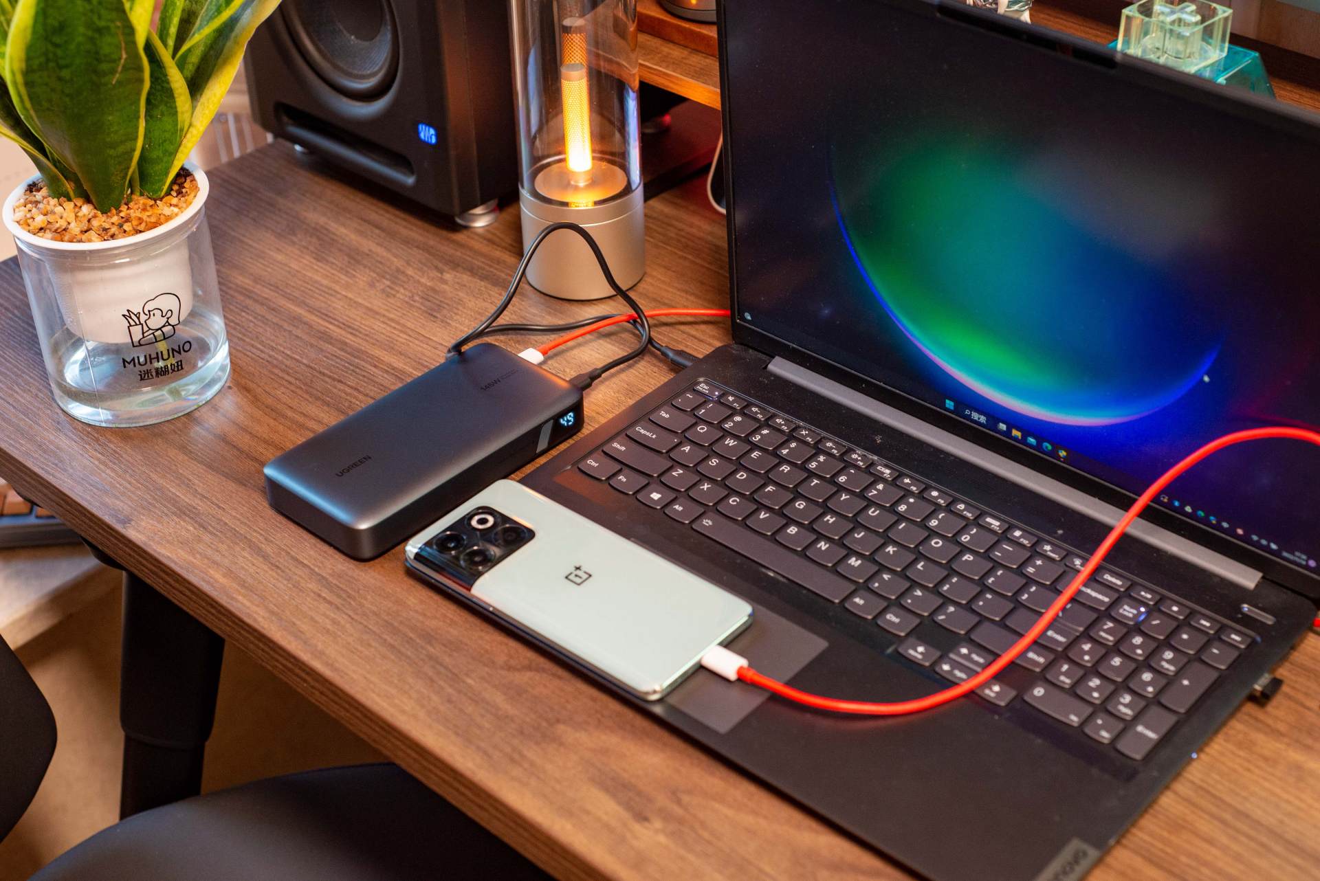 绿联145w充电宝如何开启快充,绿联充电宝双向快充