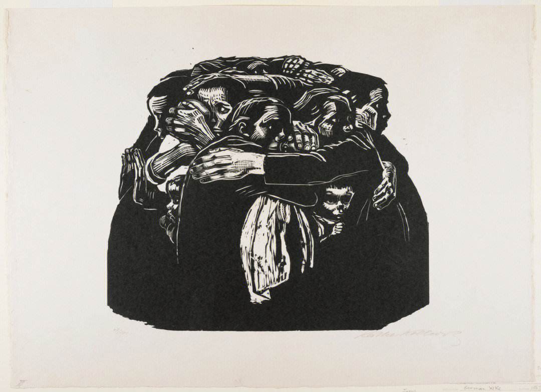 珂勒惠支笔下妇女形象,珂勒惠支表现抗争的作品