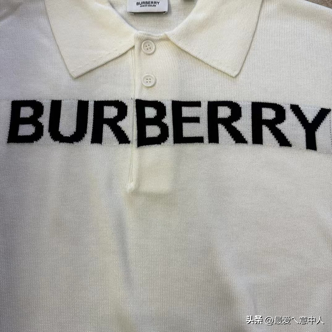 巴宝莉polo衫男长袖休闲,巴宝莉长袖polo衫成功人士