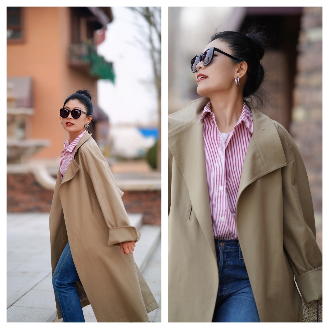 充满春天气息的穿搭,穿搭色彩的变化也在慢慢唤醒春天