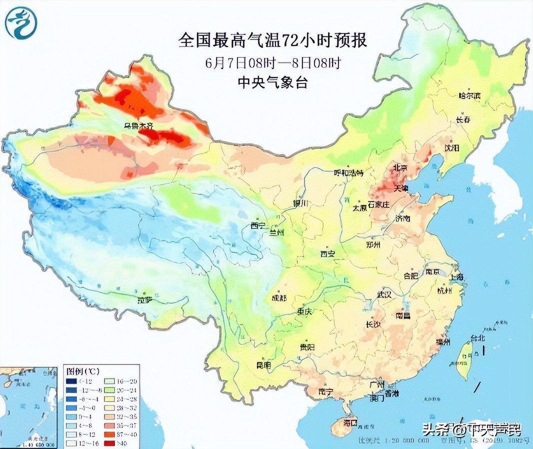 体感有不同!本周*疆新**联袂华北高温在线!南方闷热为主!关外享清凉