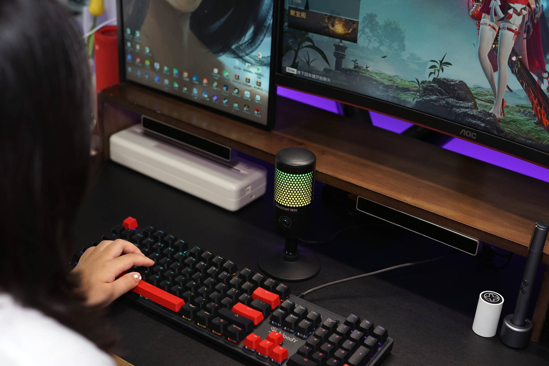 麦克风得胜sm-18,得胜gx1麦克风直播唱歌如何