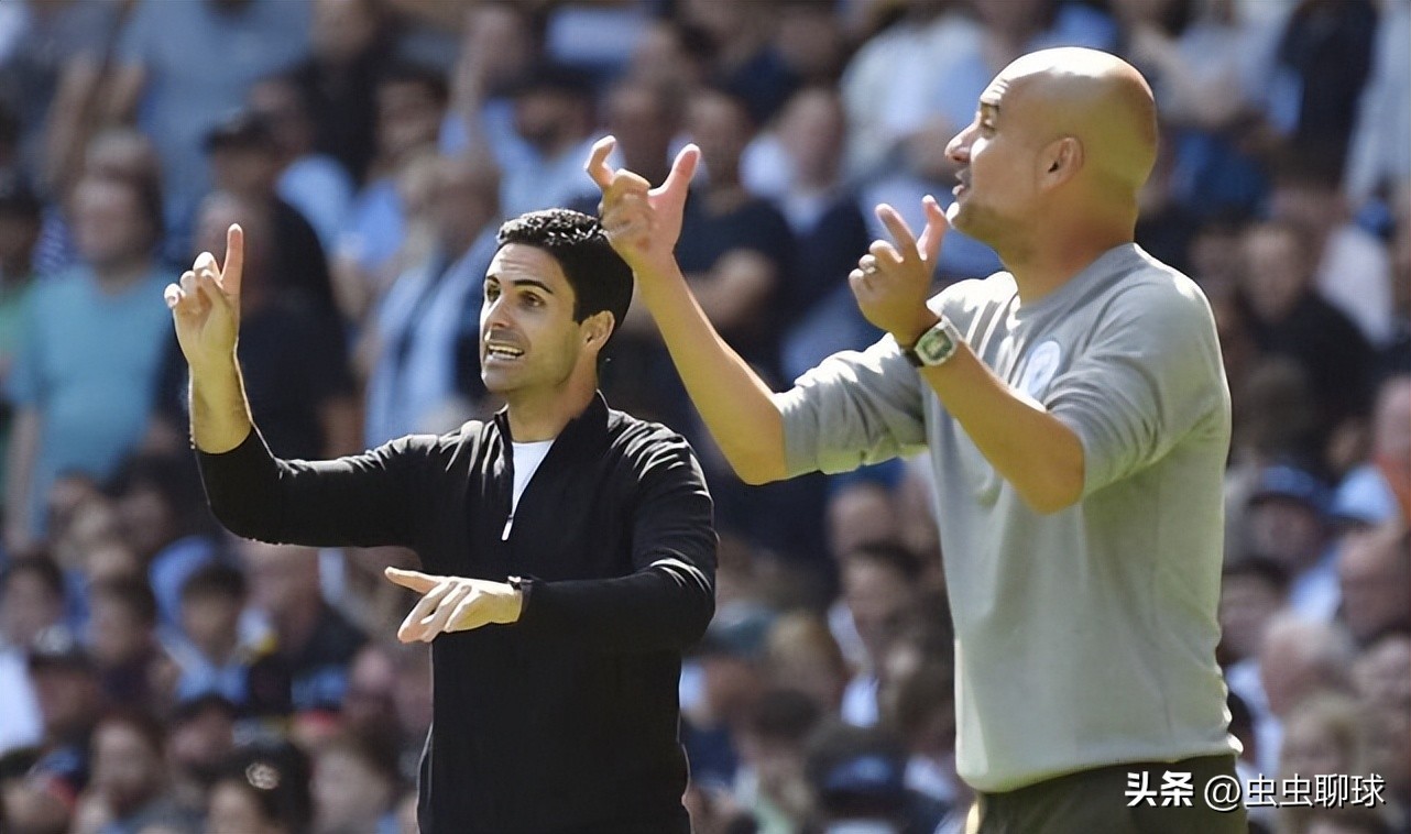 阿森纳1-0曼城阿尔特塔和瓜迪奥拉,争四狂魔阿森纳温格