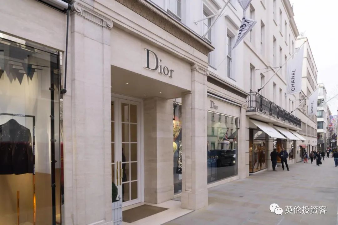 12.3亿！全球最大奢侈品集团出手伦敦邦德街，买下迪奥旗舰商铺​