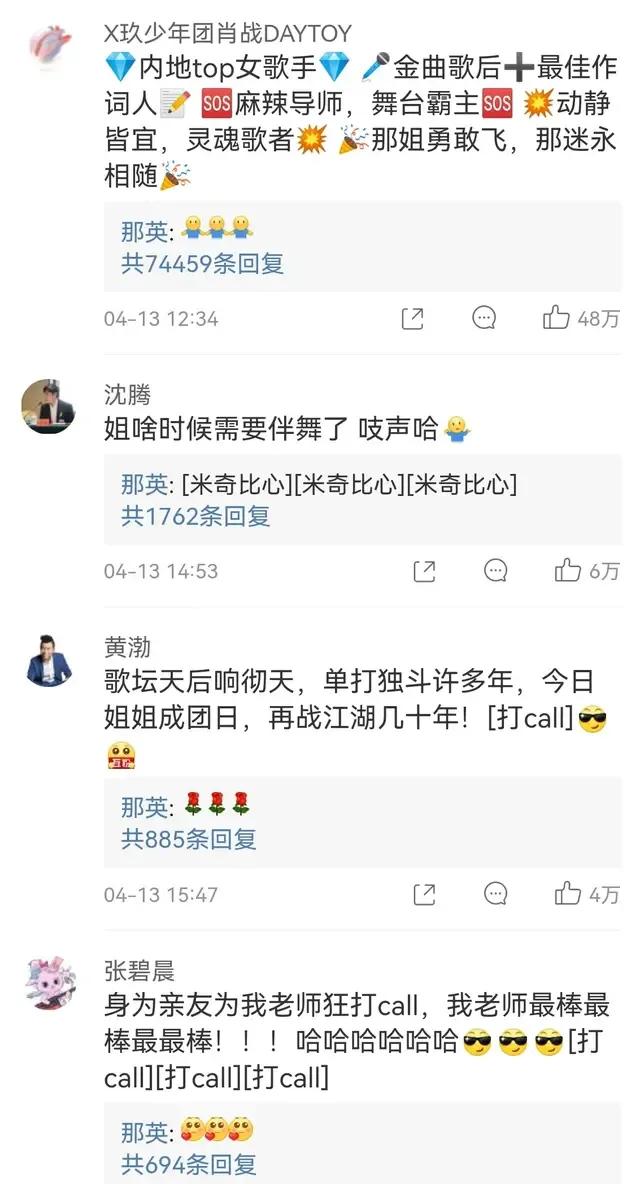 所有人对那英的评价,最近对那英的评价