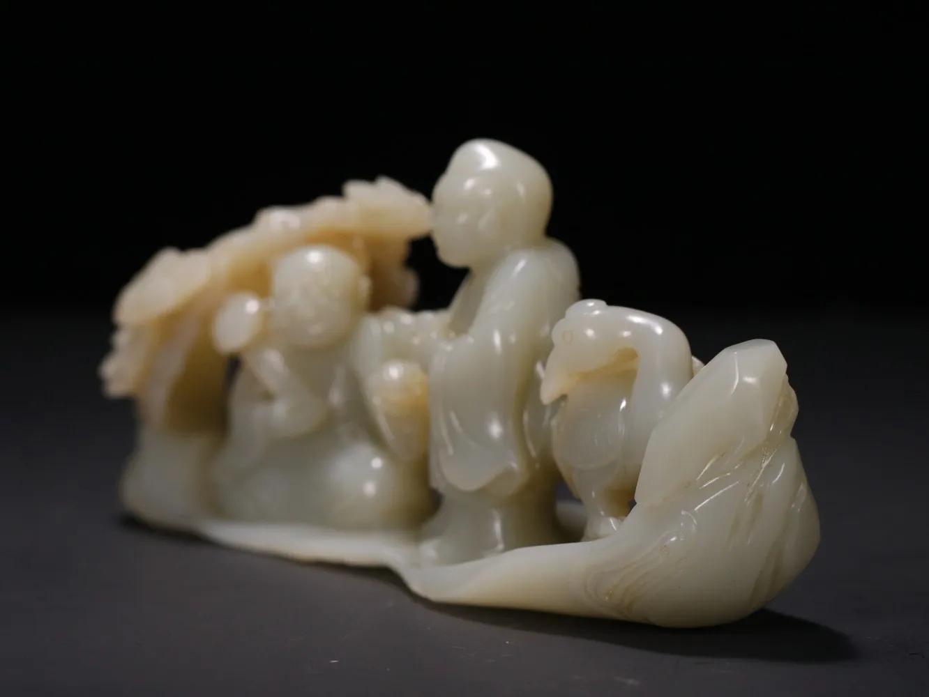 和田玉毛笔架,和田玉笔架视频大全