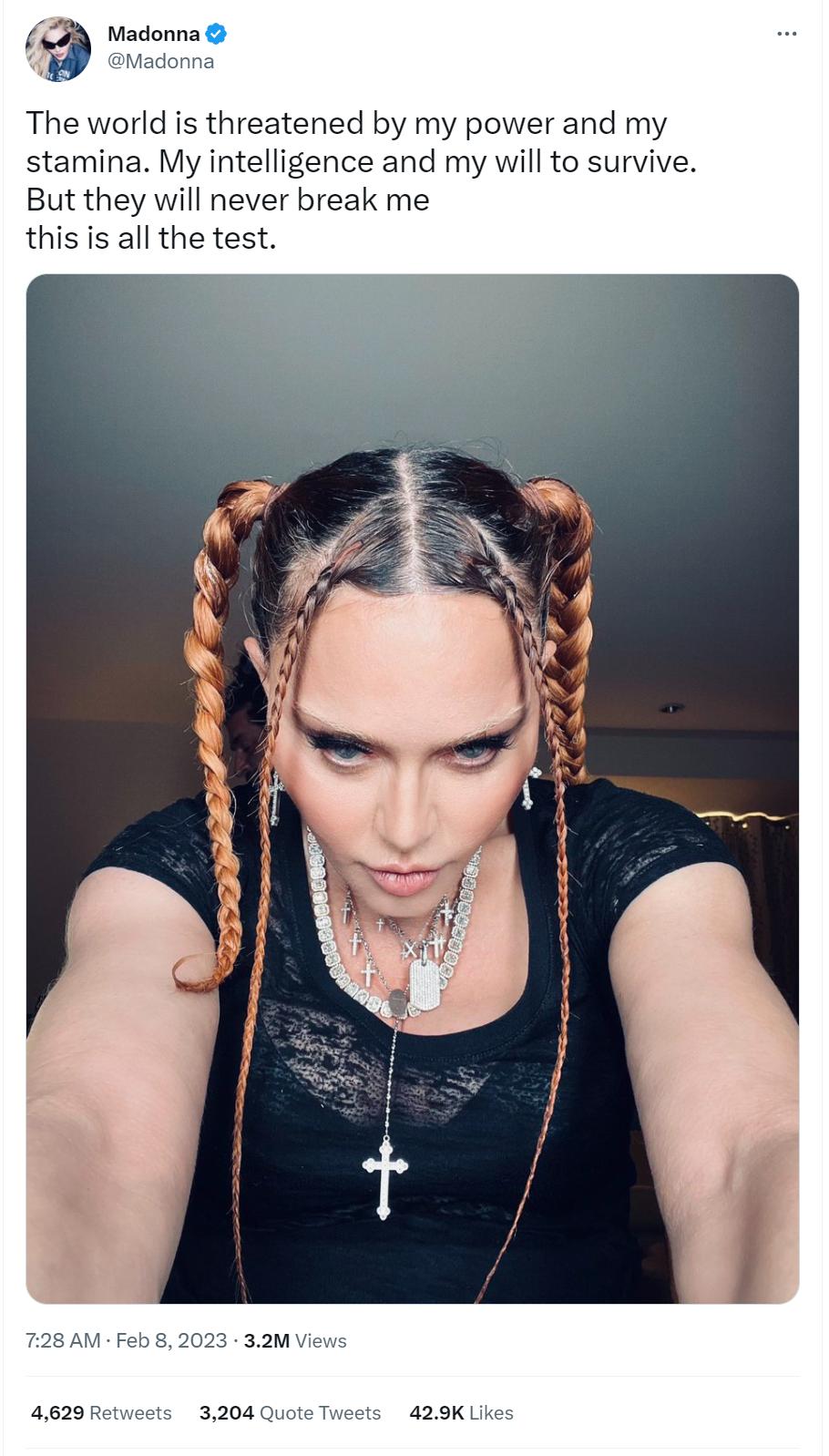 麦当娜三十岁造型,麦当娜格莱美造型