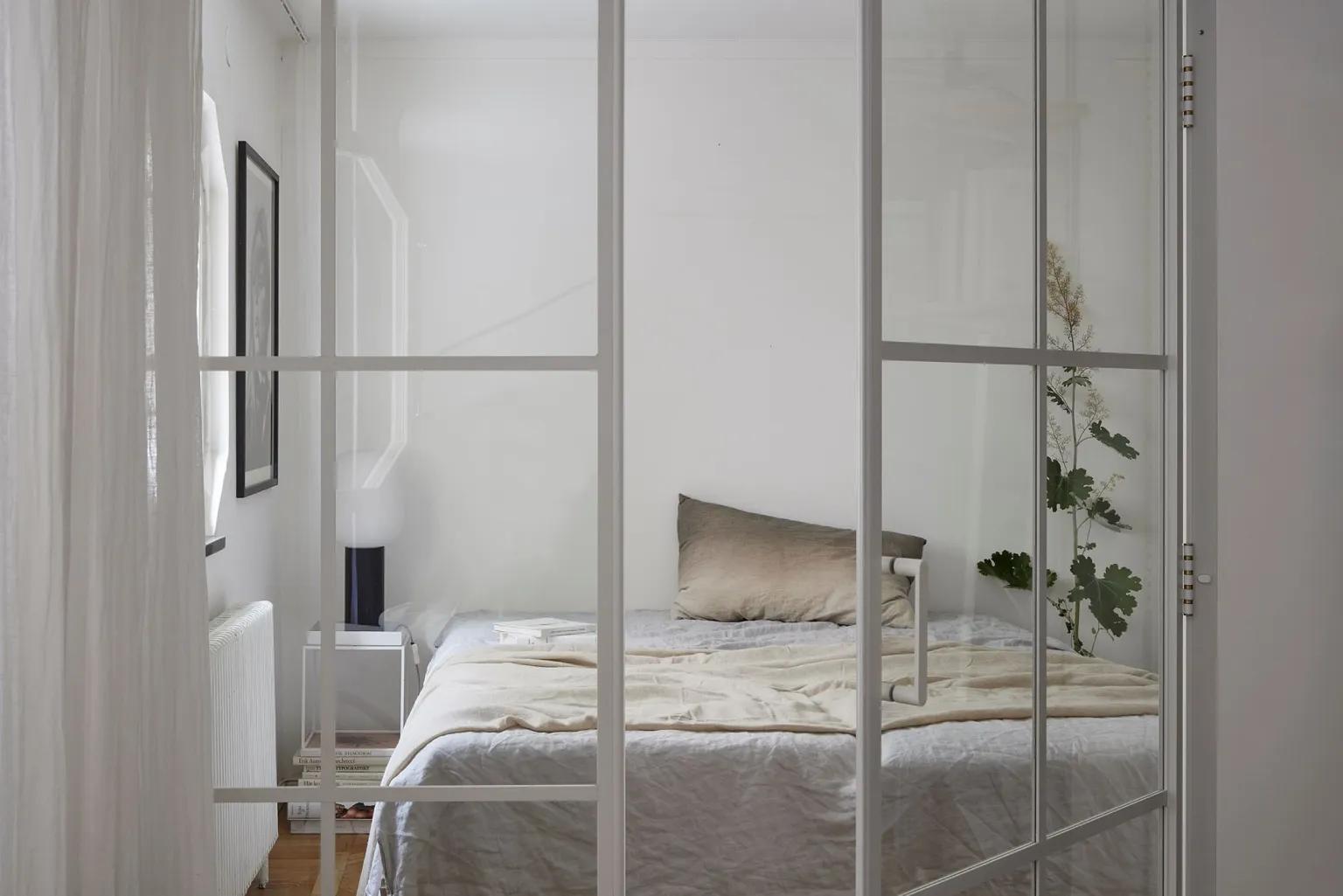 玻璃墙做什么隔断好看,家装玻璃隔断采光墙效果图