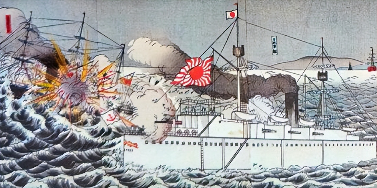 甲午中日战争新旧分界点,中日甲午海战战场