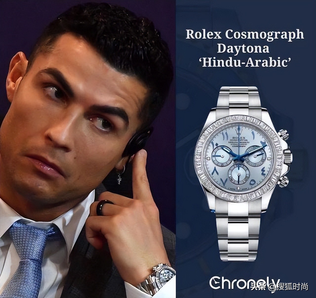 宇宙大爆炸腕表c罗,c罗最新买的表