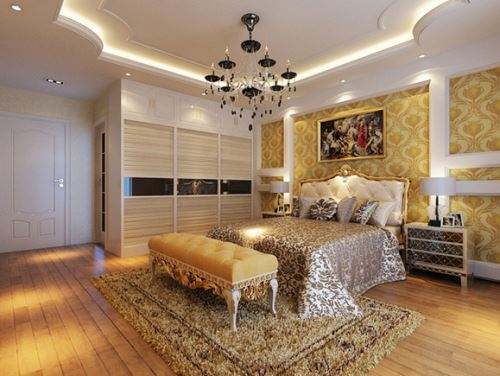 现代简约装修卧室灯,卧室装修用什么灯