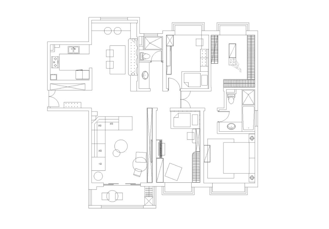 示觉设计|两套西康路989精装房改造，上演着不同“家”的艺术碰撞
