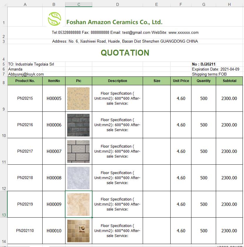 excel制作外贸产品报价单,如何制作外贸报价