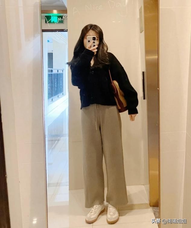 今年最火直筒裤保暖,好看又暖和的毛裤